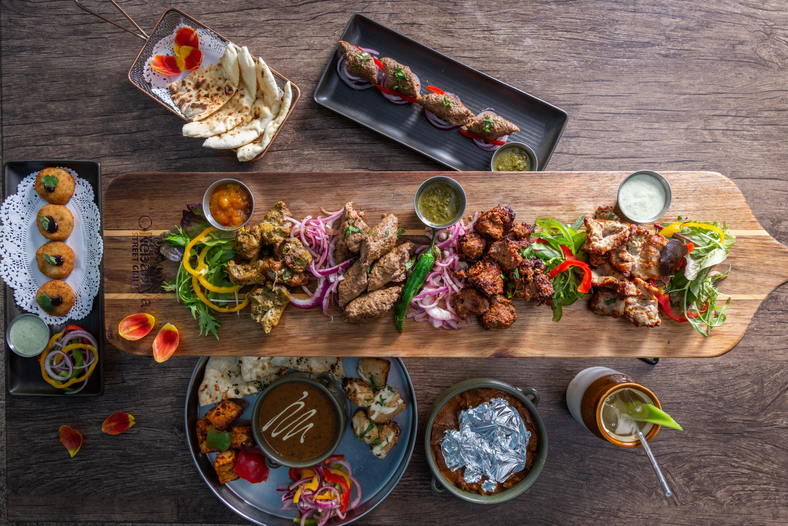 Non-veg sharing platter for four