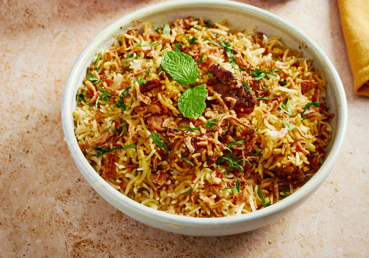 Hyderabadi dum biryani